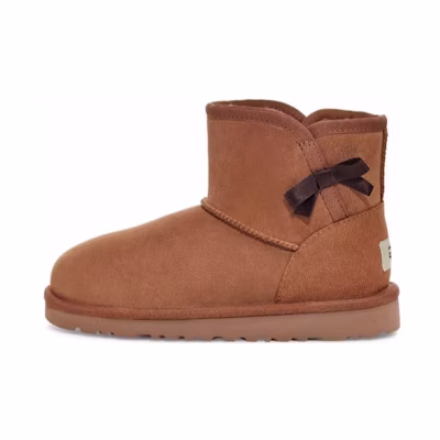 (PS) UGG Idris Fleece Lined Big Boys Brown