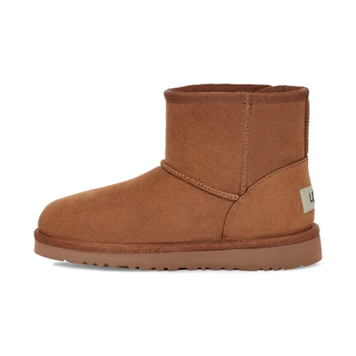 (PS) UGG Jona Fleece Lined Big Boys Brown