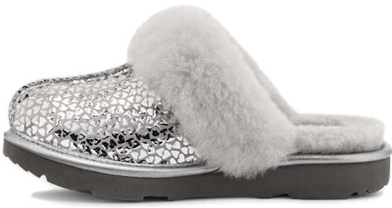 大童 UGG 鹿皮 圓頭套腳舒適氣質 兒童拖鞋 銀色 Buy 大童 UGG 鹿皮 圓頭套腳舒適氣質 兒童拖鞋 銀色