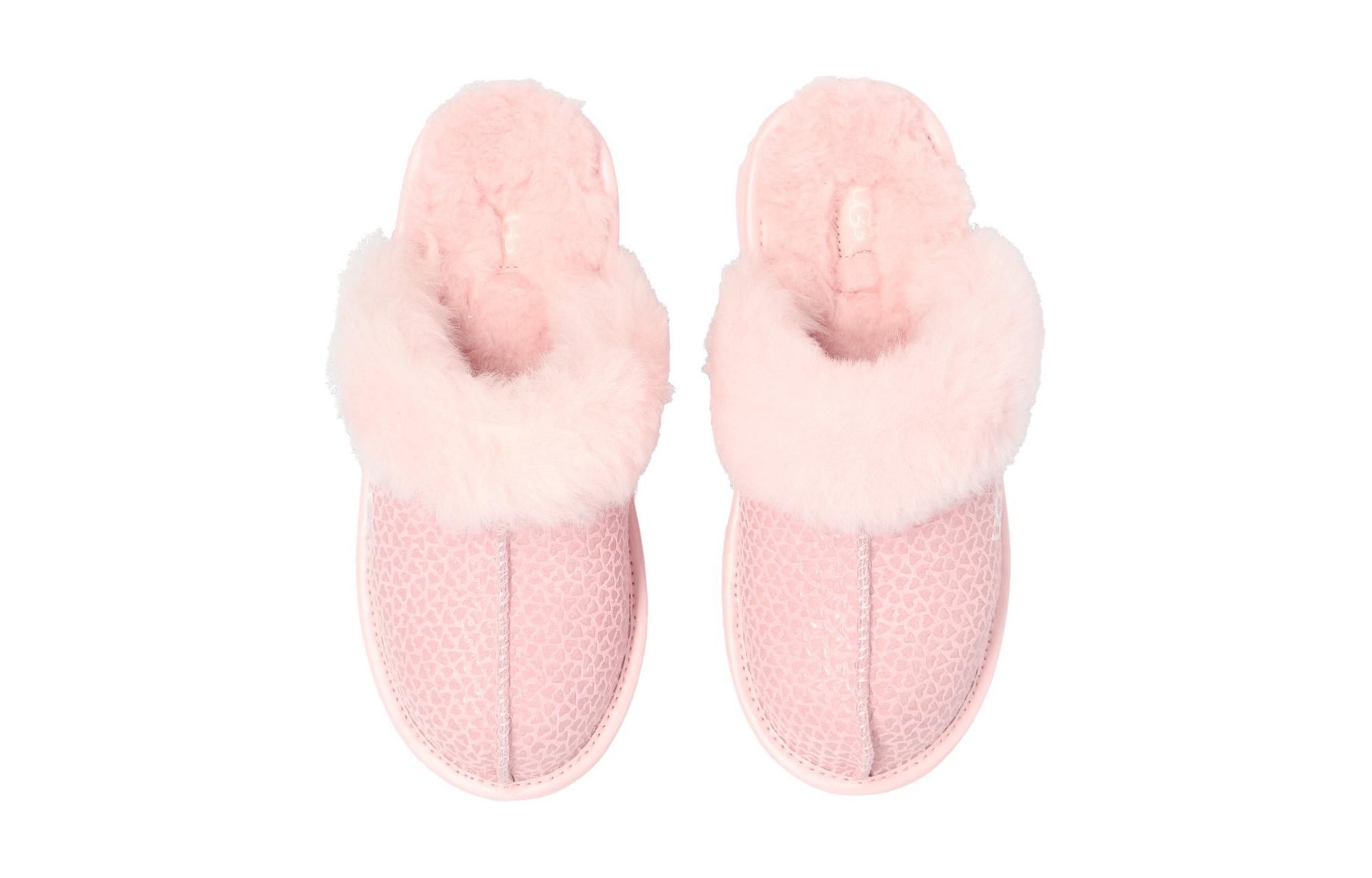 Shop (PS) UGG Instappers Comfortabele Warme Pantoffels ''Roze'' 1143801K-PINK