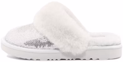 (Preschool) UGG Cozy II Mirror Ball Slipper 'Silver' 1151772K-SLVR (Preschool) UGG Cozy II Mirror Ball Slipper 'Silver' 1151772K-SLVR