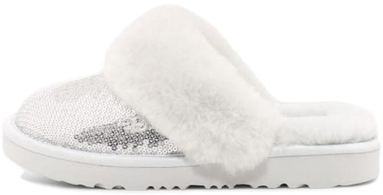 (Preschool) UGG Cozy II Mirror Ball Slipper 'Silver' 1151772K-SLVR Buy (Preschool) UGG Cozy II Mirror Ball Slipper 'Silver' 1151772K-SLVR