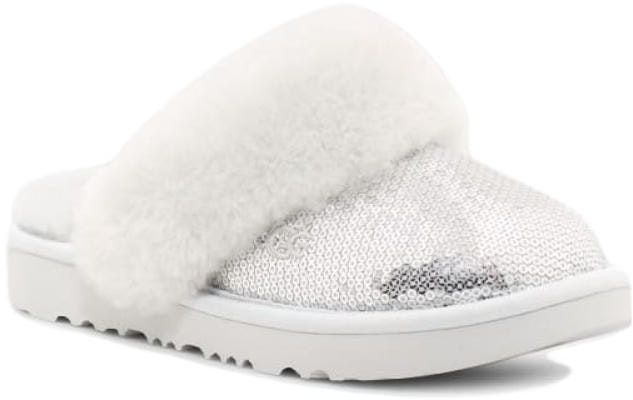(Preschool) UGG Cozy II Mirror Ball Slipper 'Silver' 1151772K-SLVR Order (Preschool) UGG Cozy II Mirror Ball Slipper 'Silver' 1151772K-SLVR