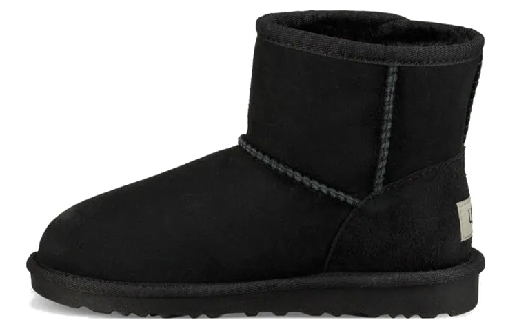 (Preschool) UGG Snow Boots Big Boys Black 1017381K-BLK