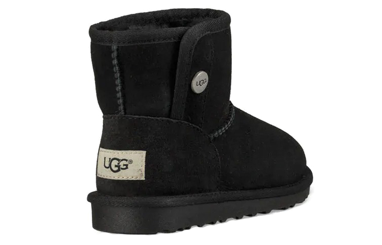 Shop (Preschool) UGG Snow Boots Big Boys Black 1017381K-BLK