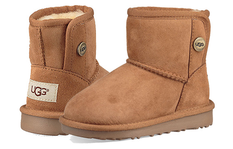 Shop (Preschool) UGG Snow Boots Big Boys Brown 1017381K-CHE