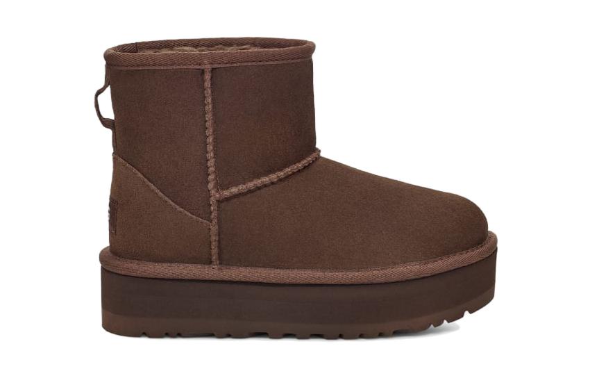 Order (Preschool) UGG Suede Boot 'Comfort Warm Low Top Brown' 1143700K-BCDR