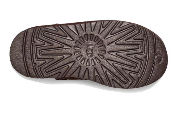 Shop (PS) Bota UGG de Gamuza 'Cálida y Cómoda Marrón de Caña Baja' 1143700K-BCDR