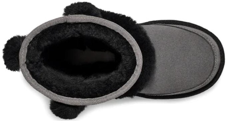 兒童 UGG 圓頭套筒 高筒 兒童靴子 灰色 Purchase 兒童 UGG 圓頭套筒 高筒 兒童靴子 灰色