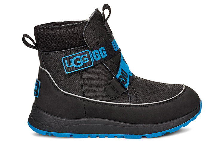 Order (Preschool) UGG Tabor WP Snow Boots Big Boys Black Blue 1104689K-BLK