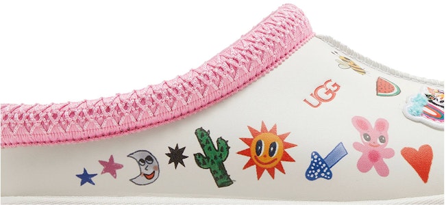 (青少年)UGG Tazz 室內拖鞋「Pop Sketch」1154433K-WHT Order (青少年)UGG Tazz 室內拖鞋「Pop Sketch」1154433K-WHT