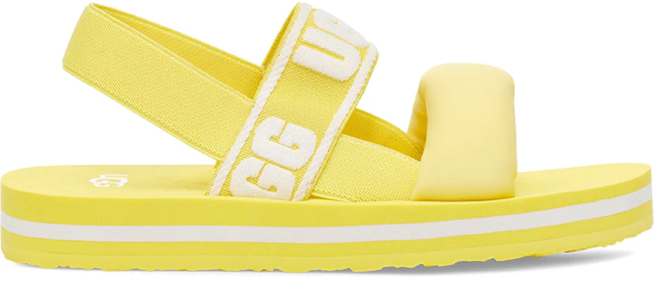 (Preschool) UGG Zuma Comfort Casual Sandals 'Lemon Yellow' 1112973K-LEMA Order (Preschool) UGG Zuma Comfort Casual Sandals 'Lemon Yellow' 1112973K-LEMA