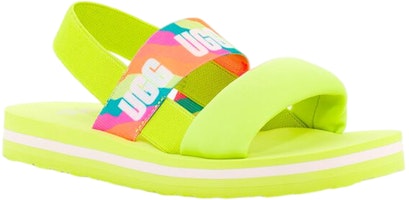 大童 UGG Zuma Slide 舒適輕便尼龍涼鞋 綠色 Lookbook 大童 UGG Zuma Slide 舒適輕便尼龍涼鞋 綠色