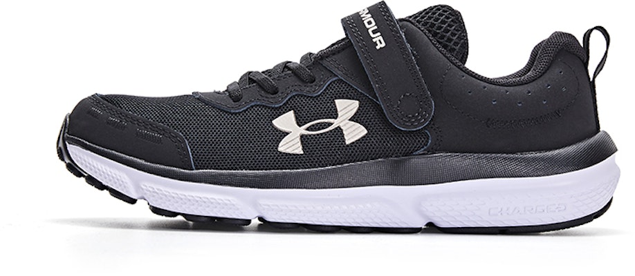 (Preschool) Under Armour Assert 10 AC 'Black Metallic Gold' 3026190-001 Buy (Preschool) Under Armour Assert 10 AC 'Black Metallic Gold' 3026190-001