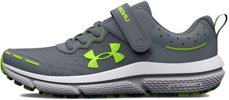 (Preschool) Under Armour Assert 10 AC 'Gravel Lime Surge' 3026183-102 (Preschool) Under Armour Assert 10 AC 'Gravel Lime Surge' 3026183-102