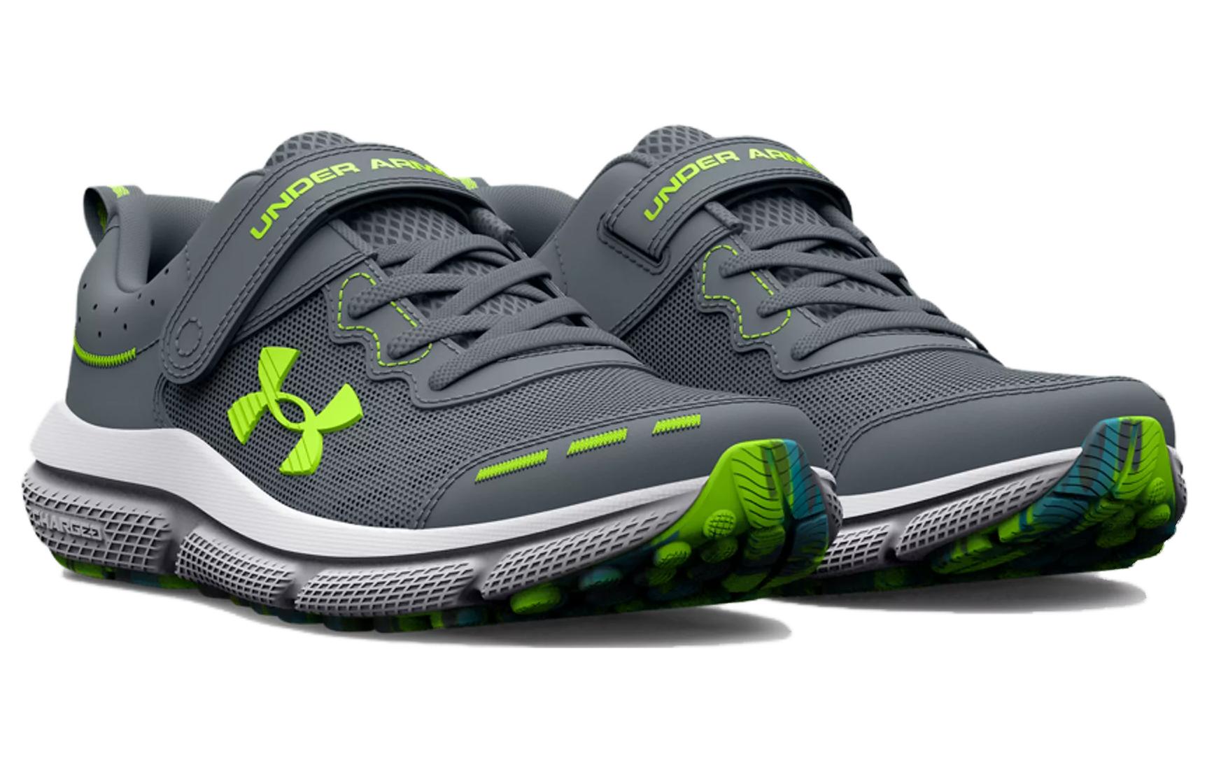 Lookbook (PS) Under Armour Assert 10 AC ''Gravel Lime Surge'' Sneaker 3026183-102
