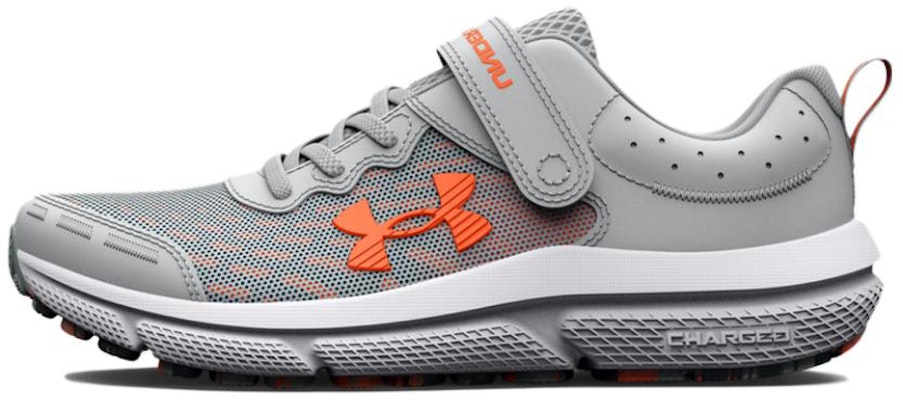 (Preschool) Under Armour Assert 10 AC 'Grey Orange Blast' 3026183-103 Buy (Preschool) Under Armour Assert 10 AC 'Grey Orange Blast' 3026183-103