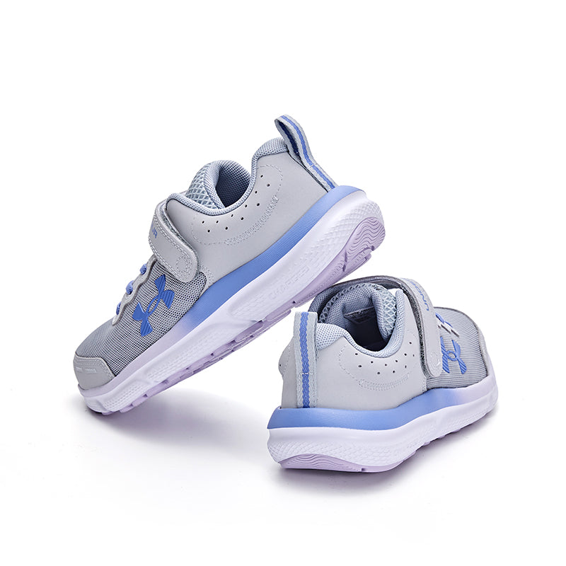 Lookbook (PS) 언더아머 어썰트 10 AC '모드 그레이 네뷸라 퍼플' 3026190-101