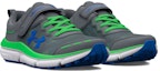 Lookbook (PS) Under Armour Assert 10 AC Laser 'Pitch Grey Green Screen' Kelabu Hijau 3026787-100