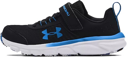 (Preschool) Under Armour Assert 8 AC 'Black Blue' 3022101-008 (Preschool) Under Armour Assert 8 AC 'Black Blue' 3022101-008