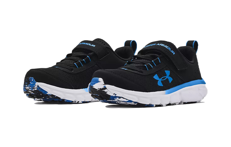 Lookbook (Preschool) Under Armour Assert 8 AC 'Black Blue' 3022101-008