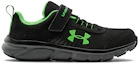 Order (Preschool) Under Armour Assert 8 AC 'Black Green' 3022101-006