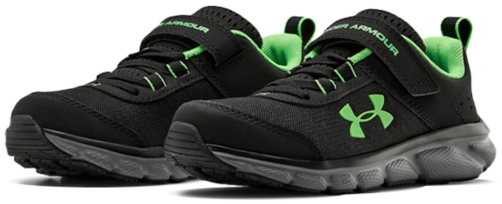 (Preschool) Under Armour Assert 8 AC 'Black Green' 3022101-006 Lookbook (Preschool) Under Armour Assert 8 AC 'Black Green' 3022101-006