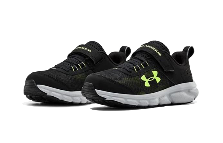 Lookbook (Preschool) Under Armour Assert 8 AC 'Black White' 3022101-002