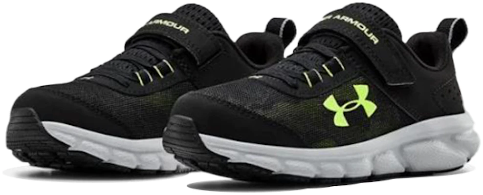 (Preschool) Under Armour Assert 8 AC 'Black White' 3022101-002 Lookbook (Preschool) Under Armour Assert 8 AC 'Black White' 3022101-002