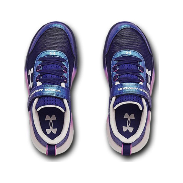 Shop BP幼童 Under Armour Assert 8 AC Frosty 運動跑步鞋 藍紫