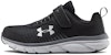 (PS) Under Armour Assert 8 AC Wide 'Hitam' 3022851-001