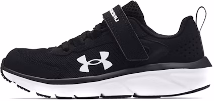 (Preschool) Under Armour Assert 9 AC 'Black White' 3024635-001 (Preschool) Under Armour Assert 9 AC 'Black White' 3024635-001
