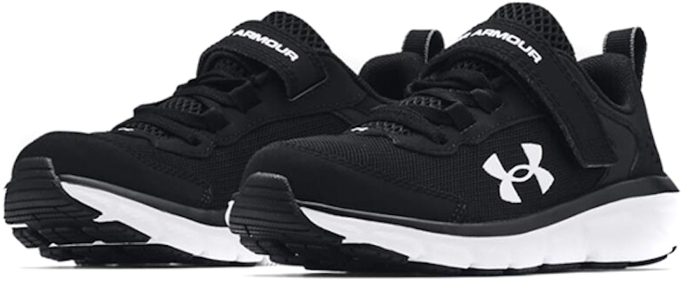 (Preschool) Under Armour Assert 9 AC 'Black White' 3024635-001 Lookbook (Preschool) Under Armour Assert 9 AC 'Black White' 3024635-001