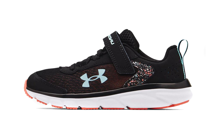 (Preschool) Under Armour Assert 9 AC 'Paint Splatter Black' 3024868-001