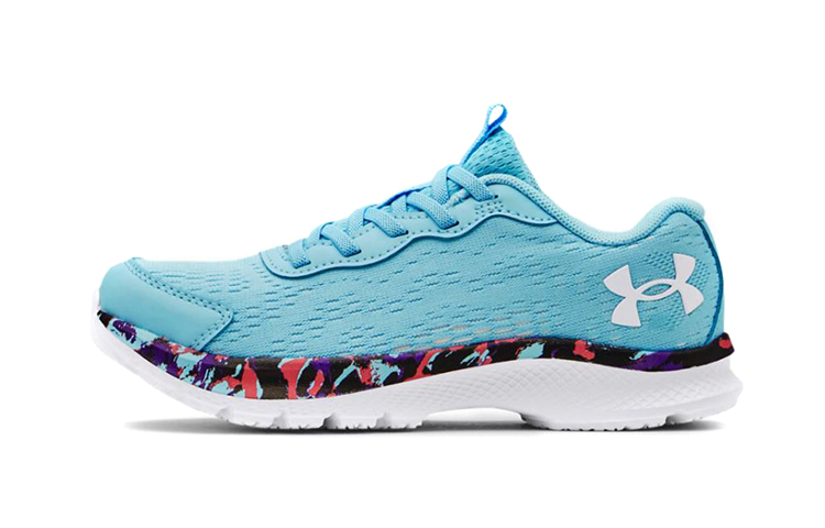 (Preschool) Under Armour Bandit 7 AL 'Print Blue' 3024843-300