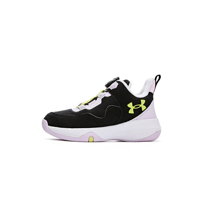 (Preschool) Under Armour Basketball Low 'Black' 2342202-575