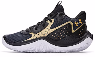 (Preschool) Under Armour Basketball Low 'Black Gold' 3026635-002-NEW (Preschool) Under Armour Basketball Low 'Black Gold' 3026635-002-NEW