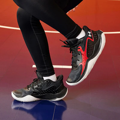 (Preschool) Under Armour Basketball Low 'Black Gold' 3026635-002-NEW 20