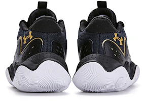 Purchase 儿童 Under Armour 百搭舒適簡約 防滑 低筒 兒童籃球鞋 黑金