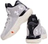 Lookbook (Preschool) Under Armour Basketball Mid-Top 'Breathable White' 2311202-100