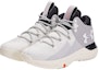 Shop (Preschool) Under Armour Basketball Mid-Top 'Breathable White' 2311202-100