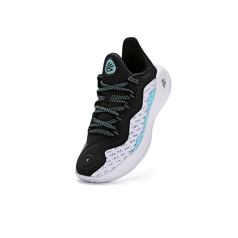 Details for (PS) Under Armour Basketballschuhe ''Schwarz Weiß Komfort Schnürsenkel'' 3026619