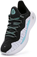 Details for 兒童 Under Armour 舒適繫帶 兒童籃球鞋 黑白