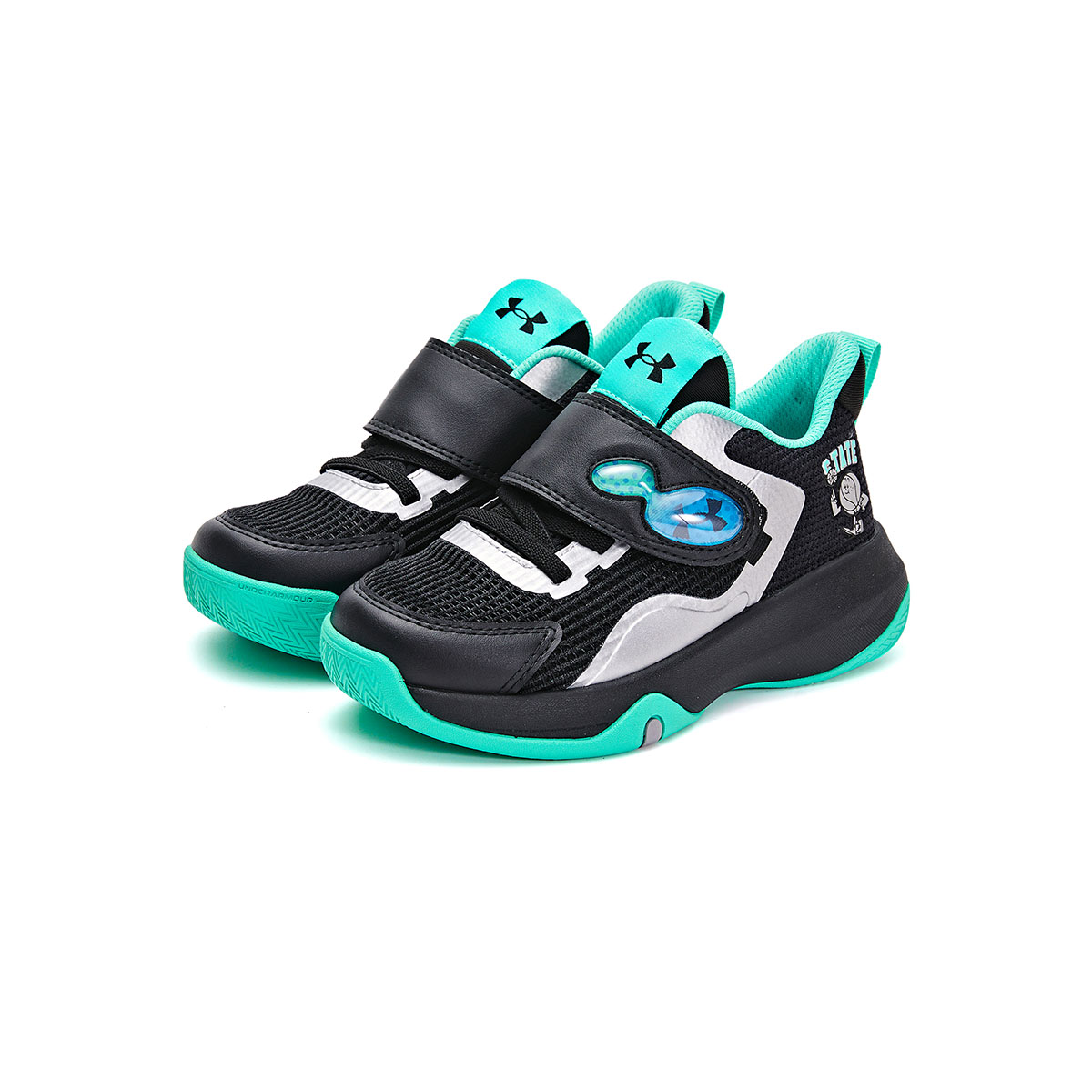 Buy (PS) 安德玛儿童篮球鞋'暖和透气轻便吸湿防滑' 2432201