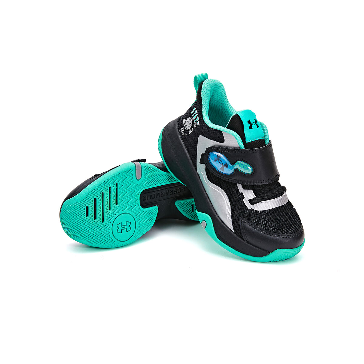 Purchase (PS) 安德玛儿童篮球鞋'暖和透气轻便吸湿防滑' 2432201