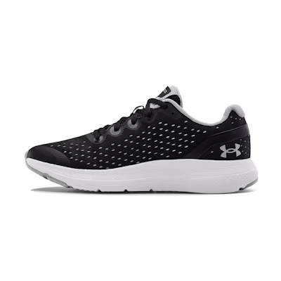 (Youth) UA Charged Impulse Sports Shoes Black/White