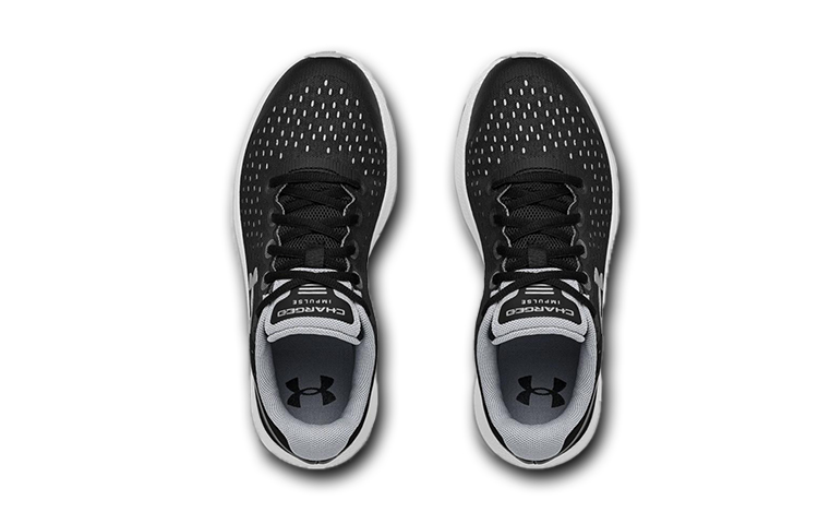 (Youth) UA Charged Impulse Sports Shoes Black/White 圖 4