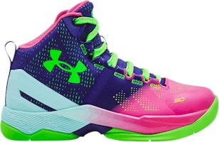 (Preschool) Under Armour Curry 2 Retro 2022 'Northern Lights' 3026054-600 (Preschool) Under Armour Curry 2 Retro 2022 'Northern Lights' 3026054-600
