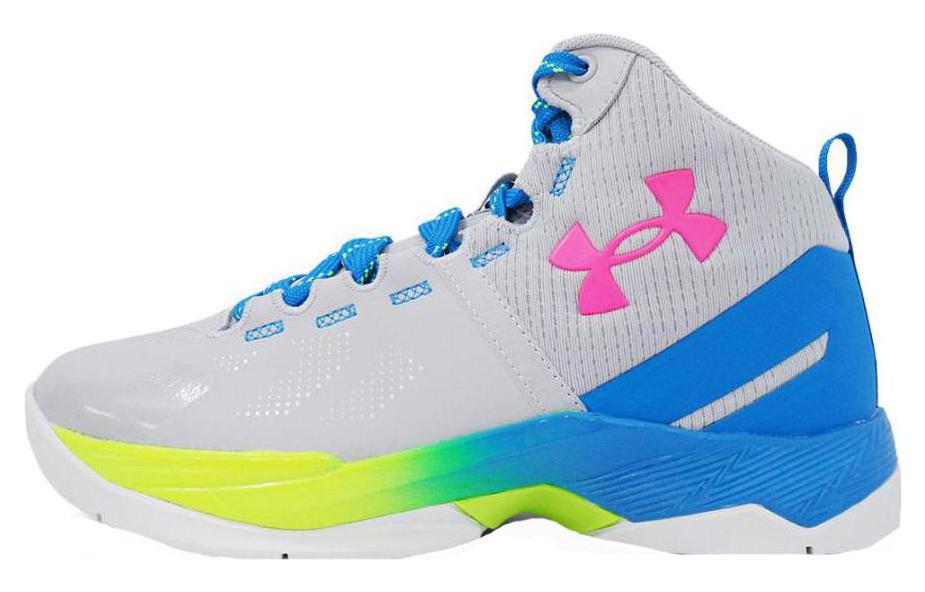 (Preschool) Under Armour Curry 2 Retro 'Splash Party' 3026306-100