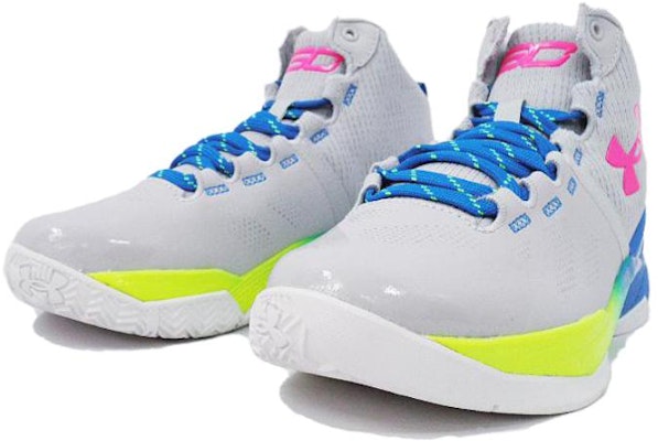 (Preschool) Under Armour Curry 2 Retro 'Splash Party' 3026306-100 Lookbook (Preschool) Under Armour Curry 2 Retro 'Splash Party' 3026306-100